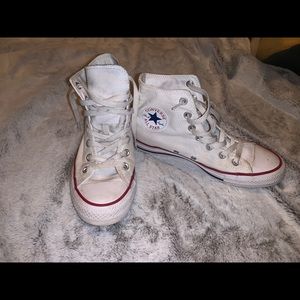 White high top converse